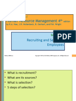 Lecture 6 - Recruitment