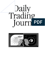 Daily Trading Journal