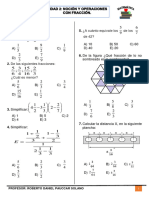 Unidad 2 Noción y Operaciones Con Fracciones