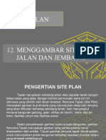 Menggambar Site Plan Jalan Dan Jembatan