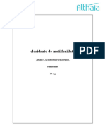 Cloridrato de Metilfenidato 10mg Generico Althaia 60 Comprimidos