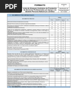 Formato Lista Chequeo Contratos Prestación Servicios Profesionales Yo Apoyo Gestión Persona Natural Yo Jurídica V9