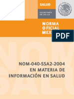 Dgis - Nom040 Ssa2 2004