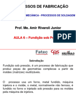 Aula 6 - Fundição Sob Pressão - Cópia