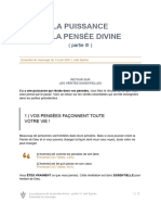 La Puissance de La Pensée Divine Partie 3 Joël Spinks