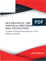 Due Diligence