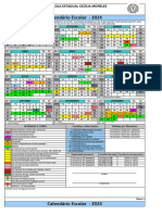 Calendário Escolar 2024 Eecm Edição Final