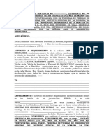 Modelo Notificacion de Sentencia Al Abogado Del Estado de Saneamiento