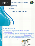 Water Turbine