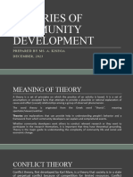 Theories of Community Development