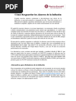 Como Resguardar Los Ahorros de La Inflación - 15-07-2021