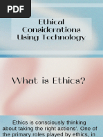 (Group 10) Ethical Considerations in Using Technology