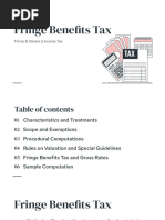 Fringe Benefits Tax