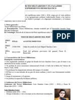 Tercer Militarismo - Ficha CCSS 5 - Eda 4