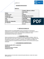 Plantilla de Informe Vacia