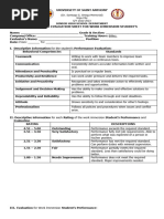 Evaluation Sheets WI 1