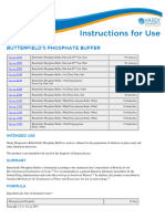 Butterfields Phosphate Buffer