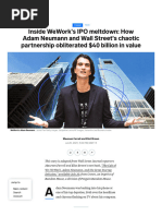 Inside WeWork's IPO Meltdown - January 2021 - WILD