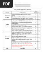 Rubric Presentation