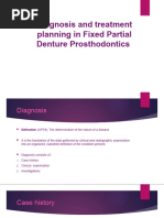 Diagnosis and Treatment Planning in FPD