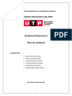 Plan de Auditoría - Proceso Inventario de Activos Fijos