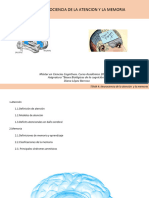 Tema 4-Neurociencia de La Atención y de La Memoria