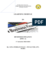 Module 4 Finance