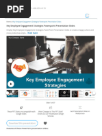 Key Employee Engagement Strategies Powerpoint Presentation Slides - Presentation Graphics - Presentation PowerPoint Example - Slide Templates