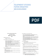 Module 5 Development Studies Paper 1&2