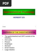 Gastrointestinal Physiology: Herbert Izo