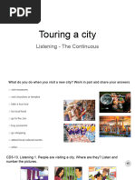 (NEW) Handouts Listening - Touring A City