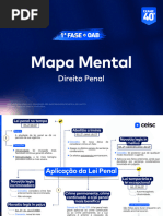 Direito Penal - Mapa Mental 40° Exame Da OAB