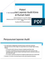 Materi Laporan Audit Klinis - Galih Endradita