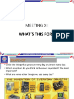 Meeting 12