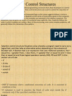 Flow Control Structures