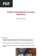 Manual Pallet Jack Training