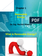 Course Renewable Energies Chapter 1