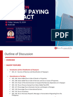 RTCo - Ease of Paying Taxes Act