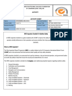 3B11 Activity in ELEC and Execise Sheet