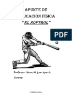 Apunte de Softbol