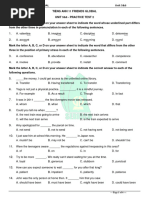 Tieng Anh 11 Friends Global Unit 56 Test 2