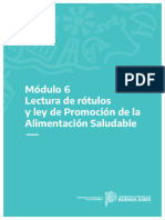 Cuadernillo Manipulación de Alimentos - Módulo 6