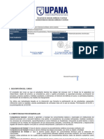 Programa Derecho Procesal Civil I