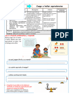 3.-Sesion #3 Mat. Juego A Hallar Equivalencias Ficha de Refuerzo