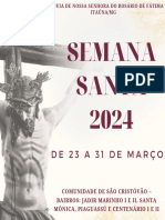 Semana Santa São Cristóvão 2024