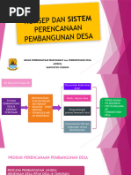 Konsep Dan Sistem Perencanaan Pembangunan Desa