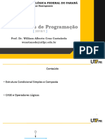 Fundamentos Da Programação - Aula 3