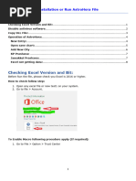 Installation or Run AstroHora File