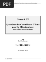 Cours TP Synthèses Des Contrôleurs Avancés Mécatronique CI2 HC Février2024