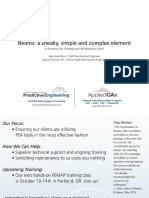 Beam Element Guidelines